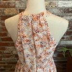 Laundry by Shelli Segal  Women's Halter Neck Midi Dress with Tiered Skirt Size 8 Photo 10