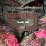 Gianni Bini  Burgundy‎ Fur-Trim Jacket Photo 5