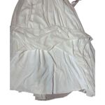 Dress the Population NEW gorgeous flowy white tan wedding formal dress sz S Photo 13