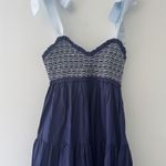 Free People  Bluebell Navy Dress Photo 5
