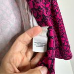 Diane Von Furstenberg Diane Von Futstenburg New Julian Two Wrap Dress in Dotted Snake Pink Photo 8