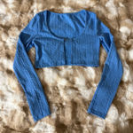 Sexy long sleeve top Blue Size XS Photo 0