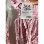 Reformation  Rosalie Long Sleeve Square Neck Pink Floral Mini Dress Sz 2 Photo 8