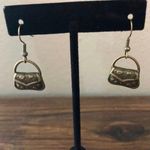 Handmade Bronze Purse Earrings Photo 1