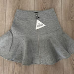 Rehab Gray Flared Skirt Photo 0