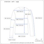 sweatshirt plaid chevron quilted green navy shoulder pads 1980s Size L Photo 1