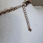 Charming Charlie Charming Charlies Grey Purple Acrylic Rhinestone Statement Necklace Womens Photo 3