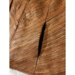 Lane Bryant Genuine Leather Jacket Textured Zip Front Women’s 14/16 Pockets Photo 1