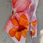 Tiger Mist Floral  Tube Top Photo 0