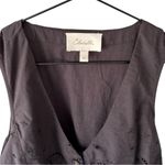 Cleobella Julie Midi Dress Embroidered Eyelet XL Black Organic Photo 6