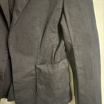 Frank & Eileen  Dublin Tailored Blazer Black Size Medium Stretch New Cotton Photo 3