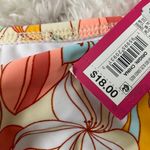 Xhilaration Multi orange pink bathing suit 2 Piece tropical new Photo 7