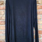 Commando Cupro Blend Vegan Crewneck Top Black XL Photo 2