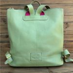 Terrida Murano Collection Aurora Square Backpack Bag Green Photo 4