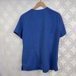 FIGS Catarina One-Pocket Scrub Blue Womens Top Size L Photo 4