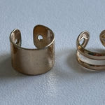 Forever 21 Gold Colored Ear Cuffs Photo 0