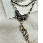 Free People NEW Birds Of A Feather Cocktail Earring Ear Party Cuff Sparkle Retro Photo 2