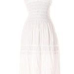 frankie's bikinis seaspice resort white halter dress small Photo 0