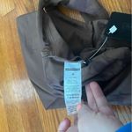 Alphalete  one shoulder brown diamond dye bra size small Photo 3