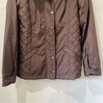 Cutter and Buck Size Small Women’s Quilted Jacket Brown Nylon CB WeatherTec NWT Photo 2