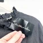 NWT Les Filles D'Ailleurs Quiet Luxury Minimalist Lagenlook Modest Dress Size L Gray Size L Photo 5