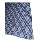 Joe Benbasset Vintage Y2K  Plaid Micro Mini Skirt Made in USA Medium Blue Preppy Photo 2
