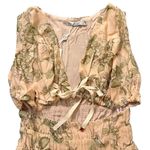 Wild Flower Mon Renn Tie Front Minidress Photo 3