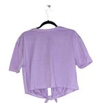 ZARA NWT  SAY SOMETHING IN SPANISH SLOGAN T SHIRT TIE FRONT SMALL RELAX FIT Photo 8