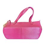 Lauren Ralph Lauren Hot Pink Leather Tote Bag Coin Purse Clutch Newbury Classic Photo 3
