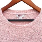 Arizona Jeans  Pink Fuzzy Teddy Knit Sweater Photo 2