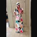 Lulus Two-Piece Maxi Dress / Skirt Set NWT XL Daydreaming White Print Blogger Photo 13