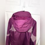 Columbia Womens Interchange Jacket Shell Hooded Zipper Pockets Purple Size XL Photo 15