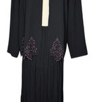 Yoakum Double D Ranch Embroidered Jacket Skirt Set Scalloped Hem Black Purple M Size M Photo 0