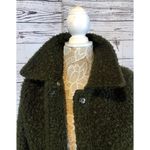John + Jenn Vintage / Mid-Century Style coat green textured size medium Photo 3