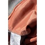 Bebe Women’s Pants Sz 6 Classic Lined Straight Zip Brown Metallic Cream USA NWT Photo 12