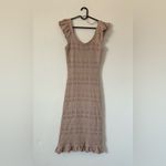 Freshman 1996 crochet midi dress sz small Photo 3