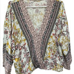 Mystree  Floral V-Neck Bohemian Women's Top Photo 0