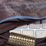 Carmen Marc Valvo  Brown & Gold Studded Bikini Bottoms Sz M Photo 3