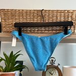 PINK - Victoria's Secret NWT Victoria's Secret PINK Silver Glitter Sparkle Bikini Swim Suit Bottom, S Photo 2