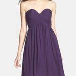 Donna Morgan NWT Amethyst Purple Silk Chiffon Dress Photo 0
