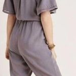 Cloth & Stone Anthropologie Gray Jumpsuit Medium Boho Capsule Formal Work Scandigirl‎ Preppy Photo 1