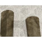 Isabel Marant  Denvee Suede Western Knee High Tall Boots Khaki EU 35 Photo 1