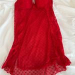 Rampage  Red Sexy Lace Hearts Valentines Day Lingerie Babydoll Photo 1