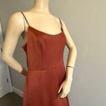 Celebrate DB Studio Cinnamon Long Formal Dress Red Size 8 Photo 9