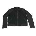 Lululemon Women’s Black Full Zip Faded Black Jacket Size 8 Stretch Casual Photo 4