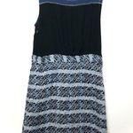 Moulinette Soeurs  Carrington Tweed Skirt Dress Black & Navy Photo 3