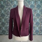 Ann Taylor  Purple Plum Blazer Jacket Size 8P Photo 1