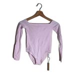 SKIMS  essential bodysuit off the shoulder in color cherry blossom size S/M Photo 1