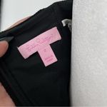 Lilly Pulitzer LILLY‎ PULITZER Black Textured Knit Strapless Short Dress Knee Length Stretch Photo 1