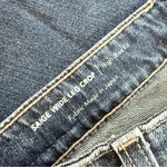 AG Adriano Goldschmied AG Saige Wide Leg Crop in Enigma Sz 26 NWT High Waist Fringe Hem Stretch Photo 10